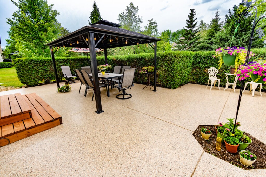 Painted Concrete Porch Ideas
