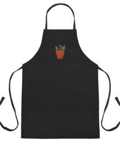 Cheeky Carrot Apron – Fun Cartoon Veggie Design