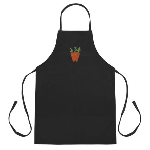 Cheeky Carrot Apron – Fun Cartoon Veggie Design