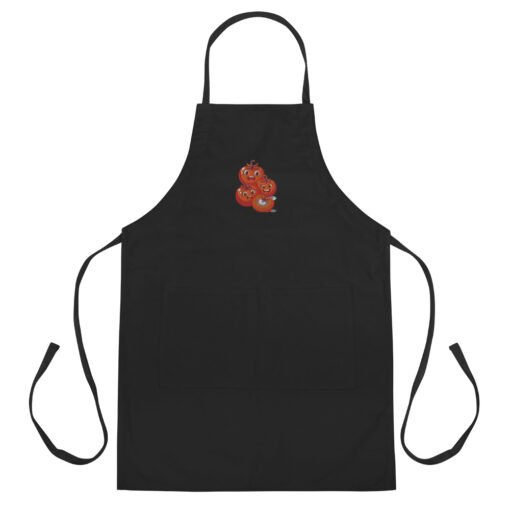Tomato Apron – Bold & Juicy Cartoon Character Design