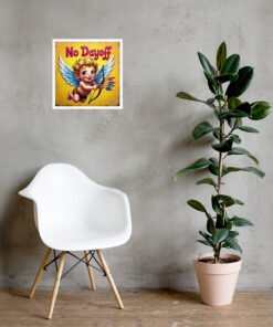 Baby Cupid – “No Dayoff” Matte Poster