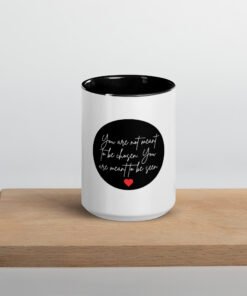 “Seen, Not Chosen” – Bold Empowerment Quote Mug