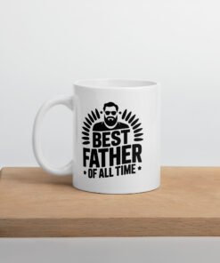 Father’s Day Mug Series – Bold Dad Edition (Black & White)