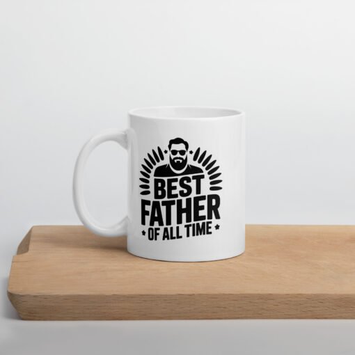 Father’s Day Mug Series – Bold Dad Edition (Black & White)
