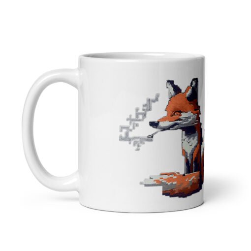 "Smokin' Fox" – Cool, Clever & Unbothered Mug - Image 3