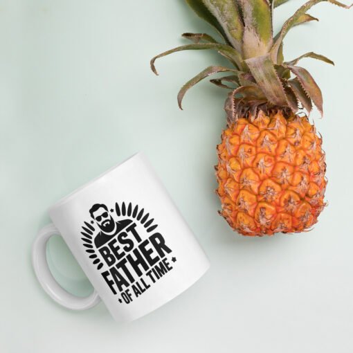 Father’s Day Mug Series – Bold Dad Edition (Black & White) - Image 3
